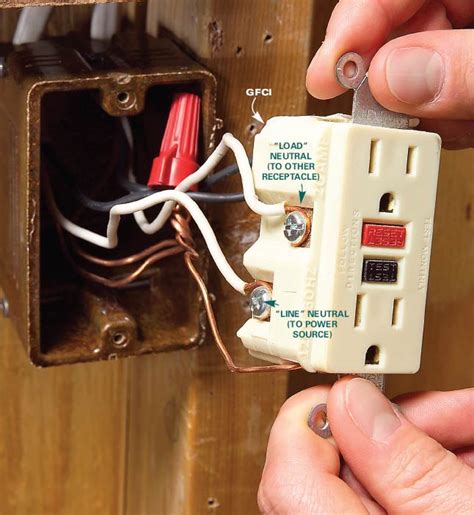 gfci safety circuit breaker junction box|gfci breaker instead of outlet.